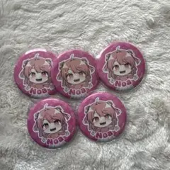 カラフルピーチ のあ 缶バッジ5点