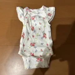 baby GAP 花柄ロンパース 3-6ヶ月