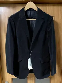 未使用タグ付き コムサイズム コーデュロイ ジャケット S ブラック