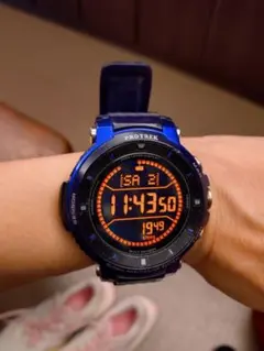 ト*シ様 稼働品 初期化済み CASIO PROTREK スマートウォッチ WS - メルカリ