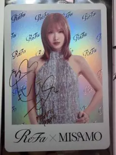 TWICE MISAMO ReFa モモ トレカ 銀座限定 特典 - メルカリ