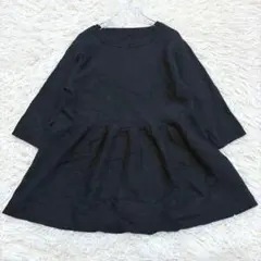 2229 美品✨リエディ 七分袖ペプラムニットカットソー L 体型カバー 綺麗めのサムネイル
