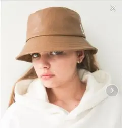 新品未開封　ALEXIA STAM アリシアスタン テリーバケットハット アリシアスタン ALEXIA STAM テリーバケットハット 帽子 レッド
