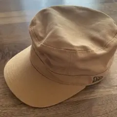 New Era ベージュ ワークキャップ