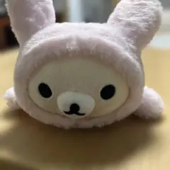 コリラックマいっぱい　ぬいぐるみペンポーチ　うさぎ　ペンケース