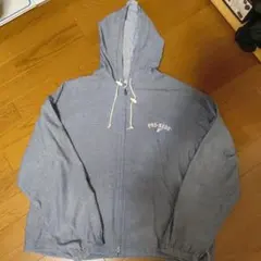 PRO-KEDS ジップアップパーカー ブルー 2L