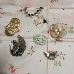 ブローチ　7個