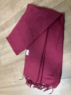 FRAAS プラハで購入！バーガンディ カシミヤ混紡 マフラー