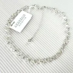 GIVENCHY シルバークリスタルブレスレット ラインストーン - メルカリ