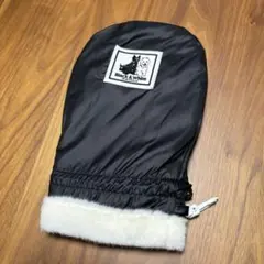 未使用✨Black&White ゴルフ用ミトン 右手用ブラック