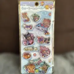 【正規品】ウォーターinシール　サンリオ　日焼け　キティ　クロミ　シナモロール