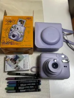 FUJIFILM instax mini 12 ライラックパープル(フルセット)