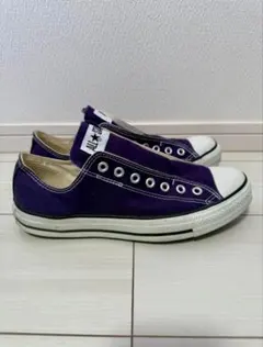 K*4様 Converse All Star スリッポンスニーカー 紫 27.5