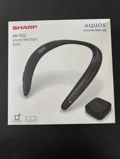 SHARP AN-SS2 ネックスピーカー ブラック - メルカリ