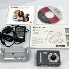 週末セール【外箱レア】CASIO EXILIM EX-Z3 【起動確認済み】 CASIO EXILIM EX-Z3 B 3.2MP Compact Digital Camera Not Tested For