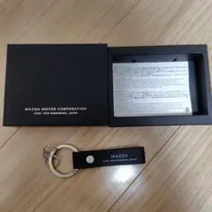 MAZDA マツダ 純正 キーホルダー 本革製