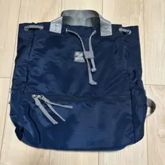 anello アネロ　ネイビー ２ウェイトートバッグ リュック　美品