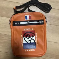 CASTELBAJAC オレンジ ショルダーバッグ