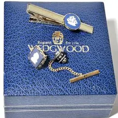 ウェッジウッド WEDGWOOD ジャスパーカメオ タイピン ピンブローチセットのサムネイル