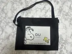 GU x PEANUTS サコッシュ スヌーピー ウッドストック