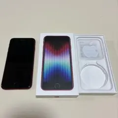 iPhonese3 64GB 箱付き　充電器無し　バッテリー77%