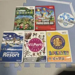 任天堂 Wii ソフト 5本セット まとめ売り