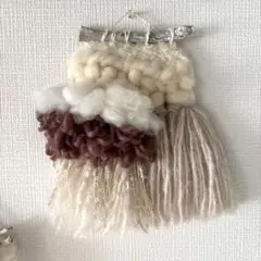 ハンドメイド 流木 タペストリー 羊毛 インテリア 壁 ウィービングタペストリー