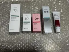 【新品未使用】韓国 Anuaスキンケア 現品セット5点 化粧水 美容液 クリーム