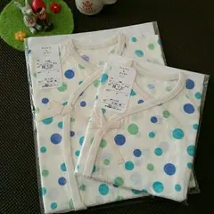新品♡￥7344 50～60㎝♡HAMU&POPO♡日本製♡コンビ肌着&短肌着
