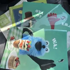 パペットスンスン　クリアファイル全5種コンプリートセット　ファミマ