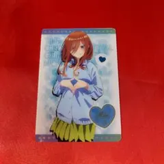 中野三玖 キャラカード 五等分の花嫁