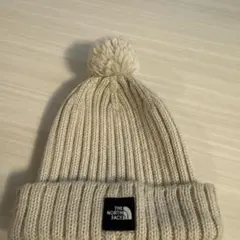 THE NORTH FACE ポンポン付きニット帽