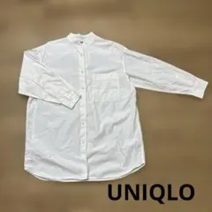 UNIQLO ユニクロ　UNIQLO U シャツ　バンドカラー　スタンドカラー