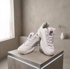 FILA ディスラプター2 ホワイト 26.5cm 厚底スニーカー
