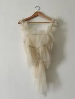 SNIDEL フリルチュールキャミソール　美品