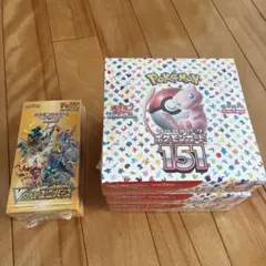 ポケモンカード151③BoxとVSTARユニバース①Boxセット　シュリンク付
