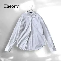 Theory セオリー　Luxe Tenia 定番　白シャツ　ブラウス　Mのサムネイル