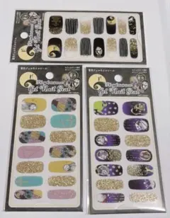 ナイトメアビフォアクリスマス　蓄光　ジェルネイルシール　ディズニー　ハロウィン