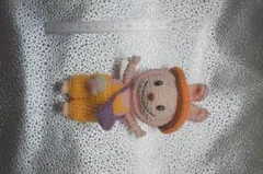 ウサギのあみぐるみ 約15cm labubu らぶぶ