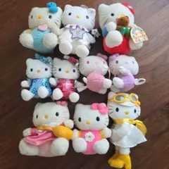 平成レトロ サンリオ ハローキティ ぬいぐるみ まとめ売り