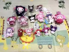 マイメロディ 　クロミ　ぬいぐるみ・マスコット 15点セット