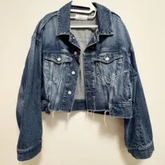 2月末出品終了！AZUL BY MOUSSY デニムジャケット レディース