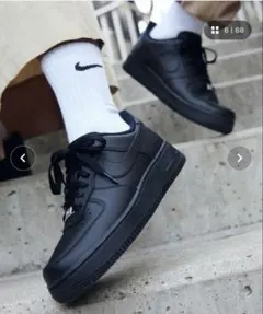 モ*ん様 Nike Air Force 1 ブラック　新品未使用