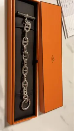 エルメスシェーヌダンクル ブレスレットTGM11コマ