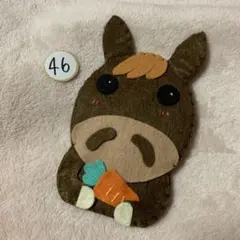 ウマ　ポチ袋　No.46