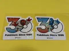 ポケモン 30周年記念ステッカー メノクラゲ&ドククラゲ - メルカリ