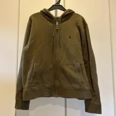 Ralph Lauren オリーブ ジップアップパーカーのサムネイル