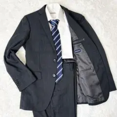 THE SUIT COMPANY セットアップ ビジネススーツ ブラック 2B