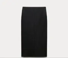 ZARA ZW COLLECTION ドットプリントペンシルスカート M - メルカリ