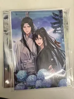 魔道祖師 完結記念展 魏無羨 藍忘機 A PASH スクエア缶バッジ